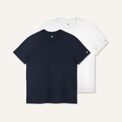 Navy White Mix