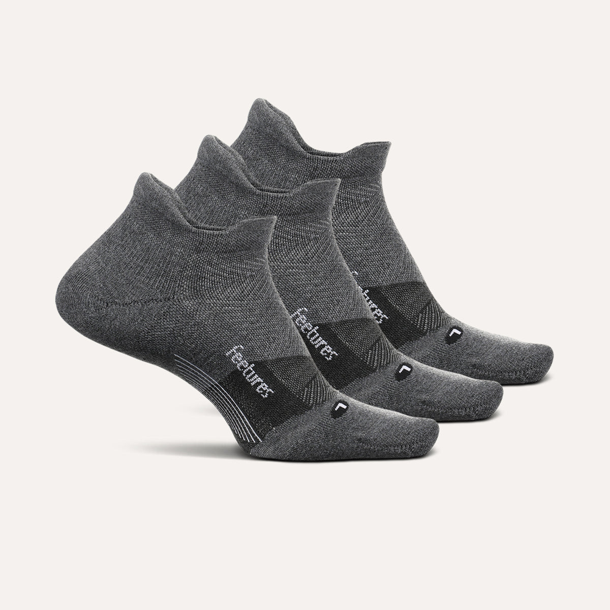 Merino 10 Max Cushion Tab 3 Pack - Gray