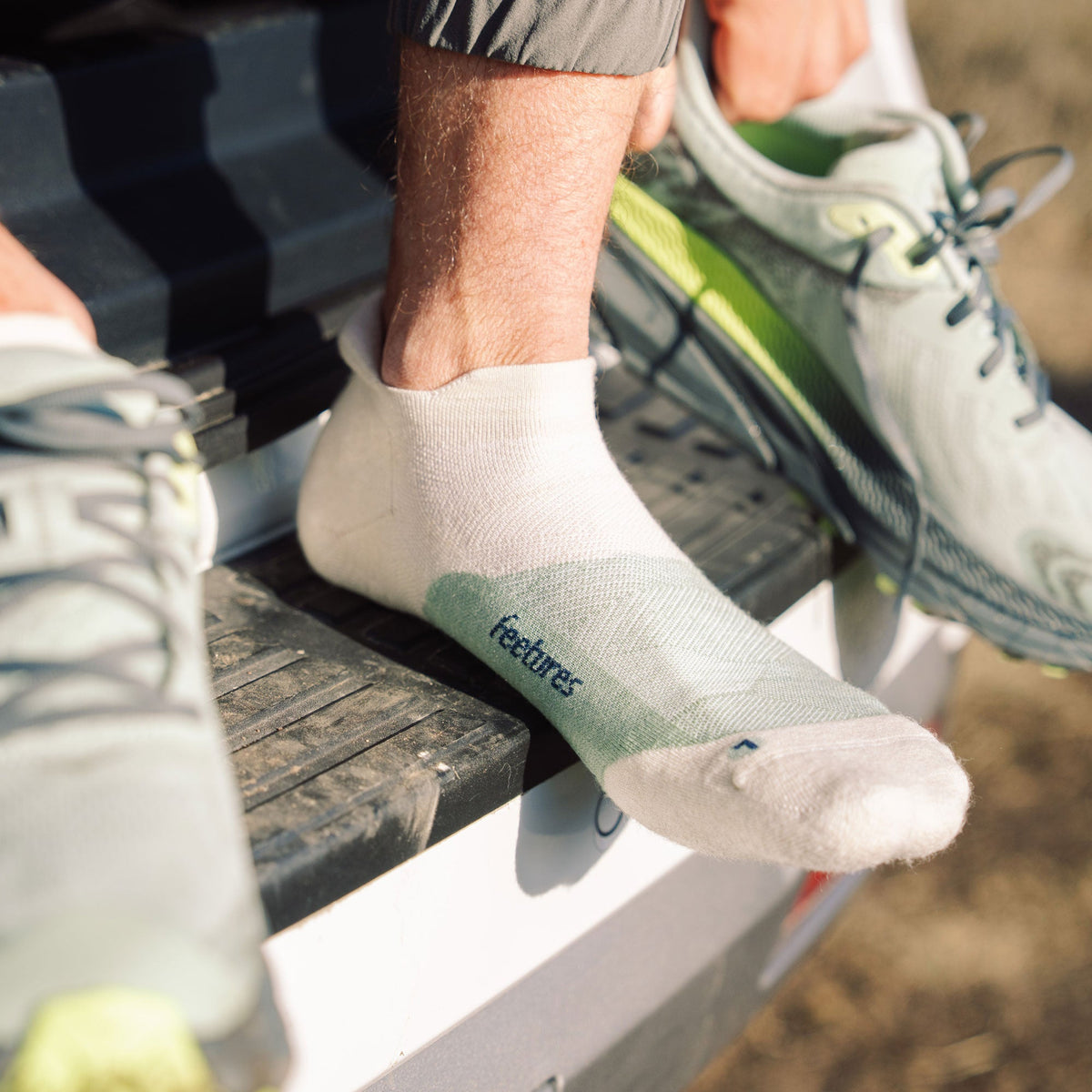 Merino 10 Max Cushion Tab 3 Pack - Grass Tahoe Mix