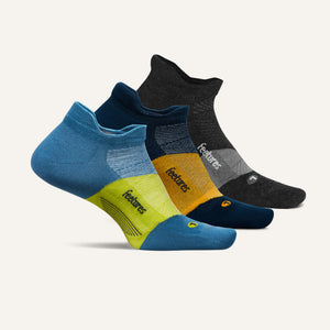 Merino 10 Max Cushion Tab 3 Pack - Blue Black Mix