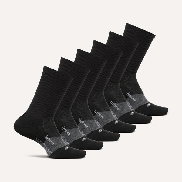 Merino 10 Ultra Light Mini Crew 6 Pack - Black Mix