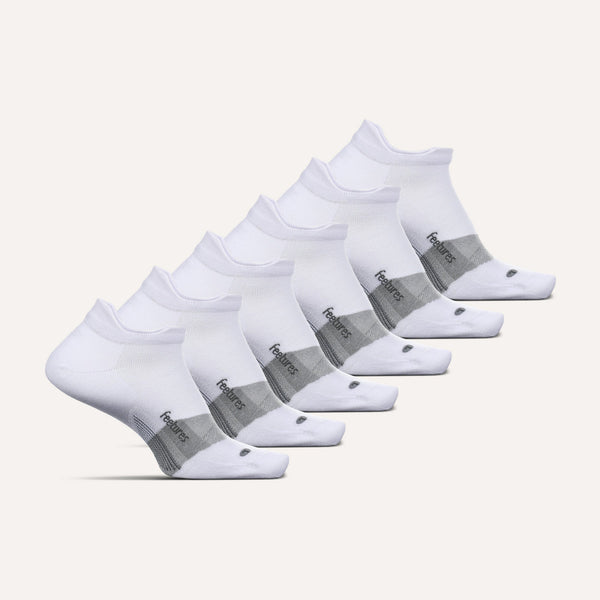 Merino 10 Ultra Light Tab 6 Pack - Andy Glaze - White Mix
