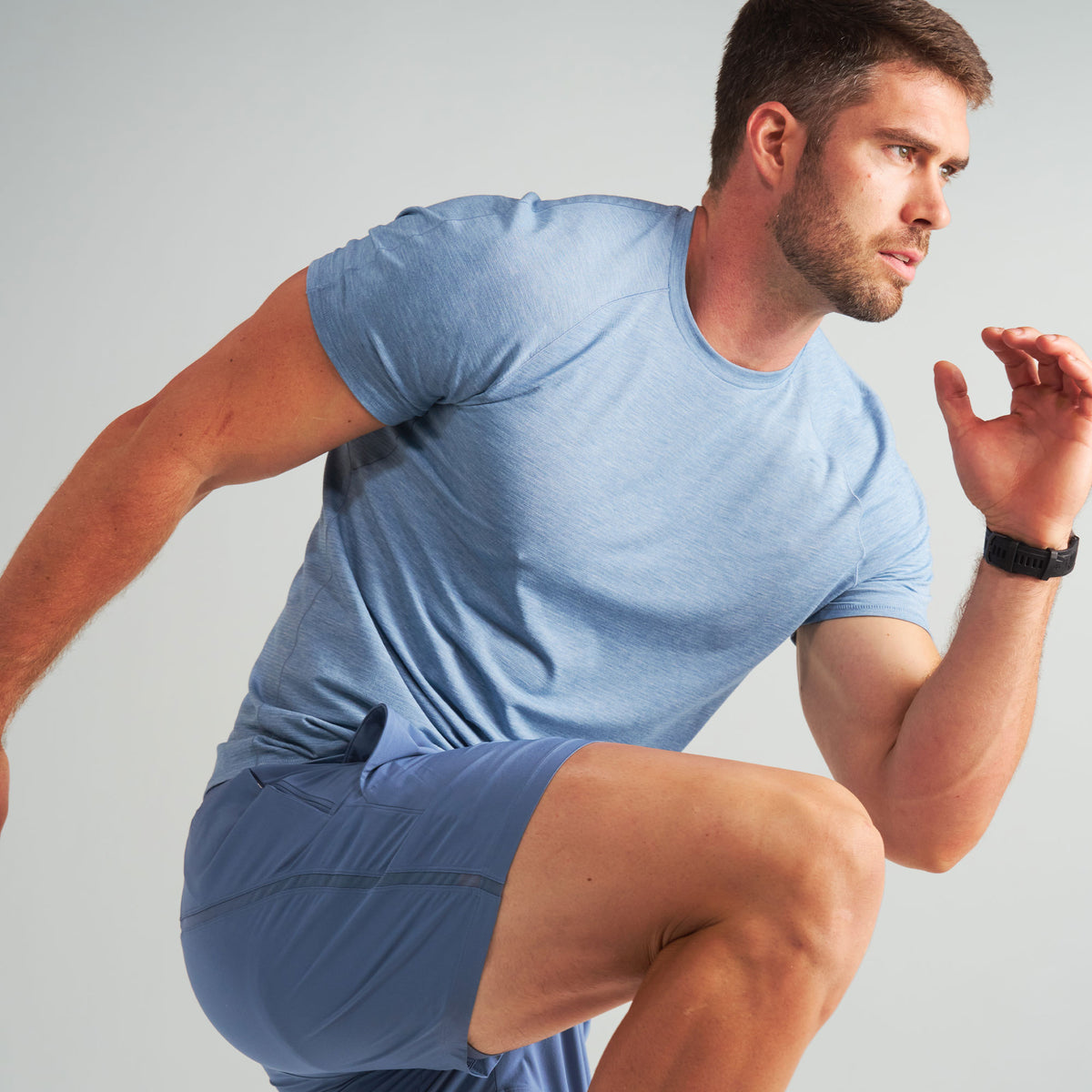 Men’s Stride Flex Performance Tee - Slate