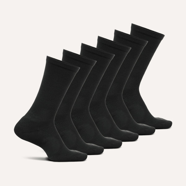 Therapeutic Max Cushion Crew 6 Pack - Black Mix