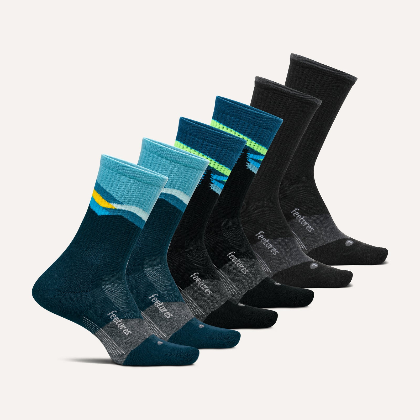 Charcoal Blue Mix