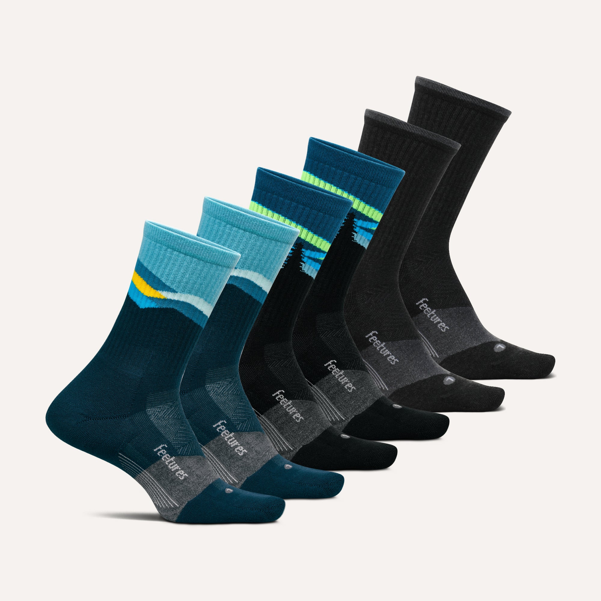Charcoal Blue Mix