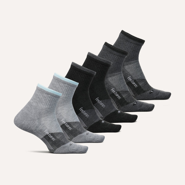 Trail Max Cushion Quarter 6 Pack - Basic Mix
