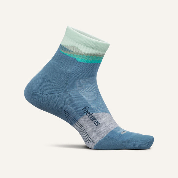 Trail Max Cushion Quarter - Tectonic Blue