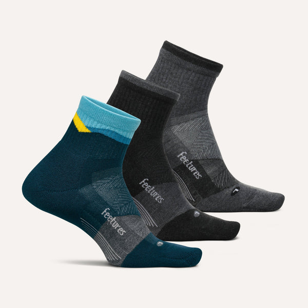 Trail Max Cushion Quarter 3 Pack - Mountain Basic Mix