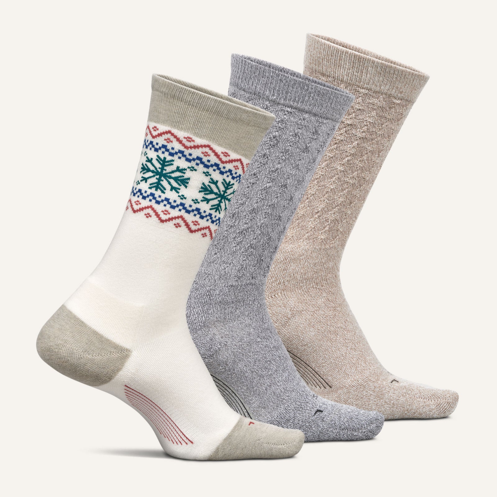 Cream Heather Mix