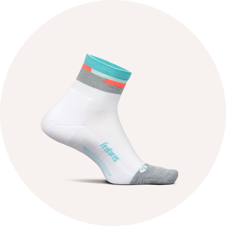 More Mile Limited Edition London Running Socks - 5 Pair Pack Cushioned Sports Socks