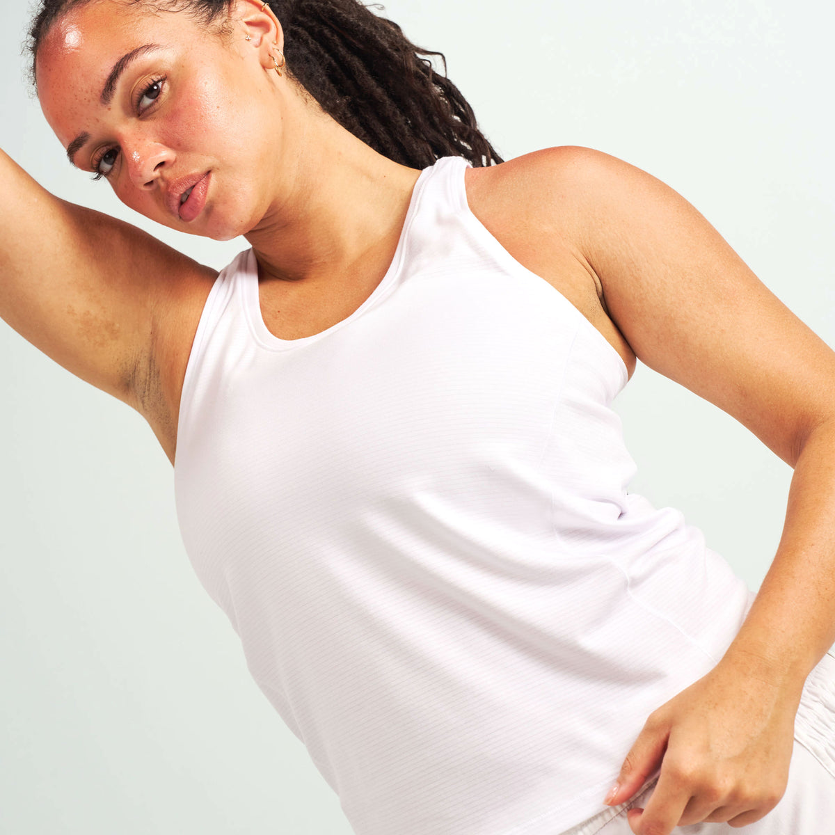 Women’s Stride Flex Performance Tank - White