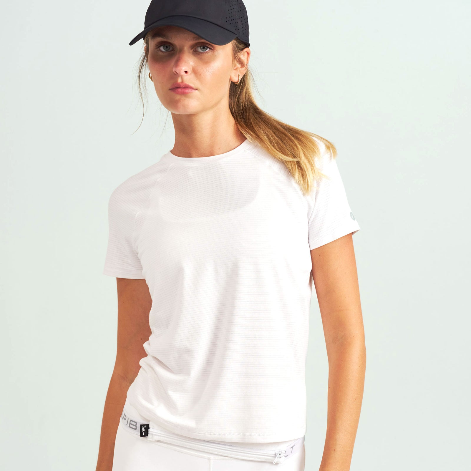 White | model: Olivia is wearing a size Small - Bust 32" Waist 26" Hip 36"