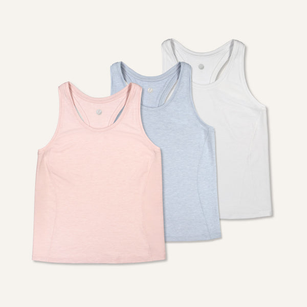 Women's Stride Flex Performance Tank 3 Pack - Bloom Blizzard Mix