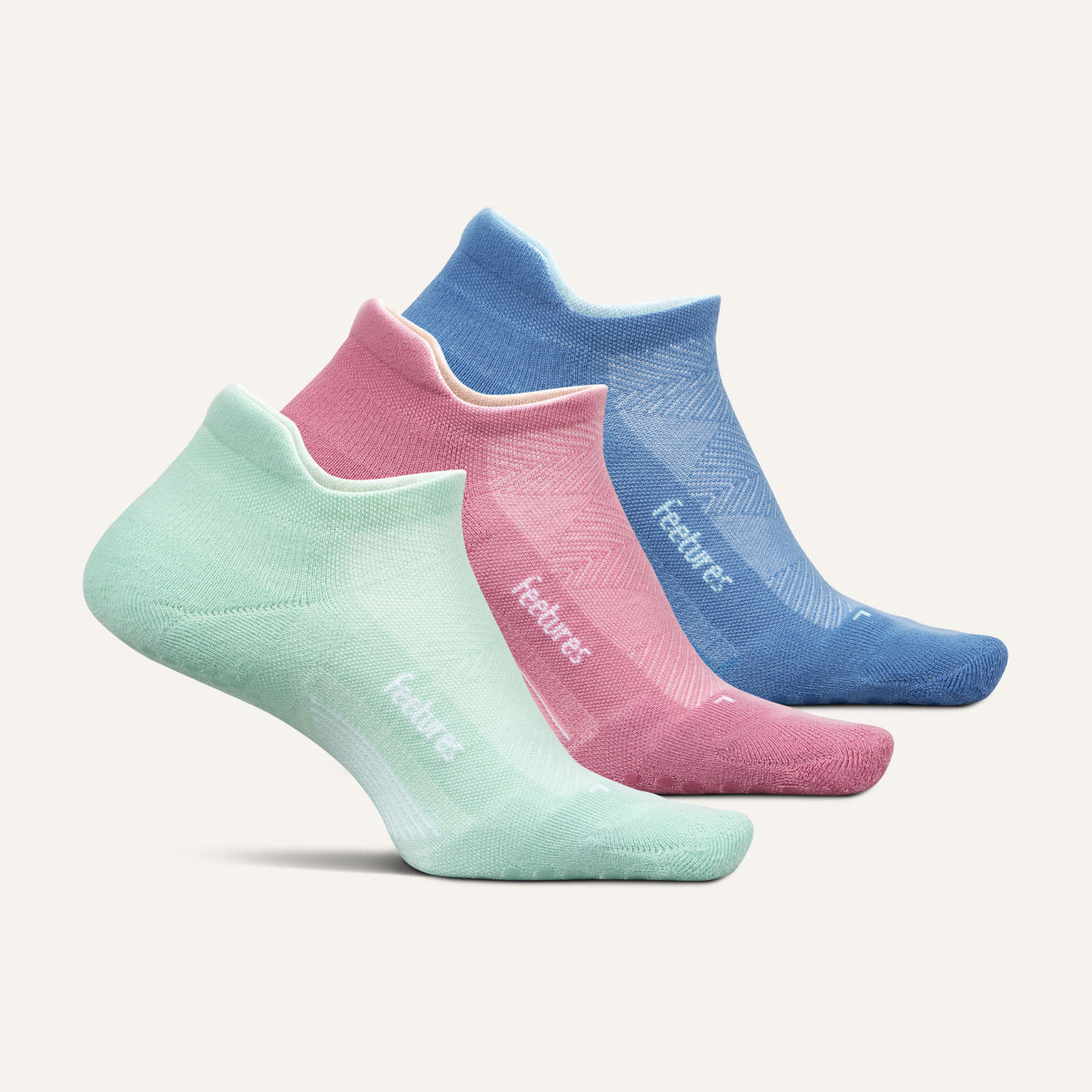 Elite Grip Max Cushion Tab 3 Pack - Green Pink Mix