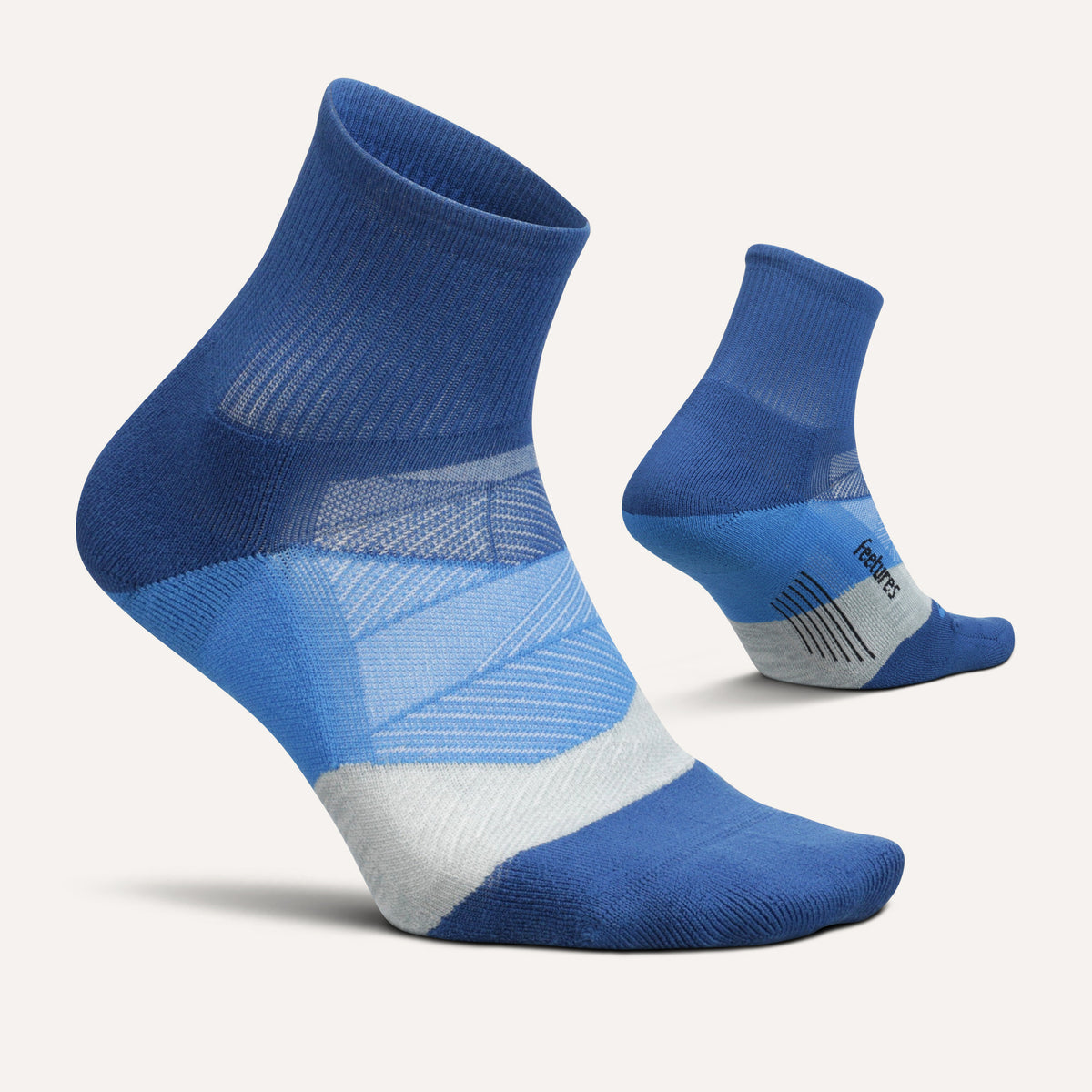 Elite Light Cushion Quarter Sock | Feetures Socks