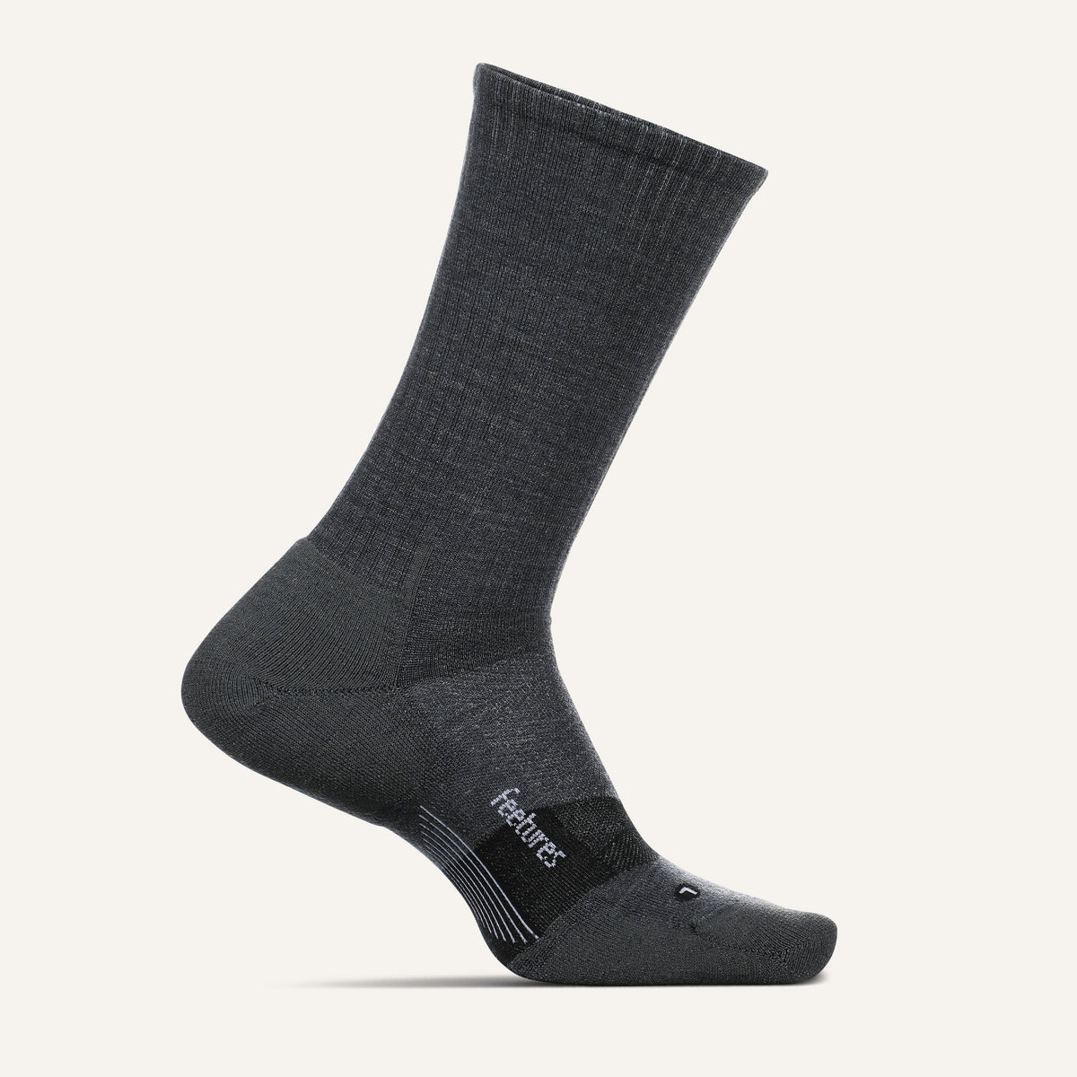 Merino 10 Max Cushion Crew - Gray