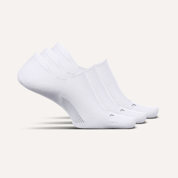 No Nonsense Smart Temp Ultra Low Cut Socks - White, 3 ct - King