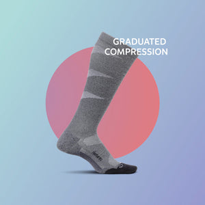 Graduated Light Compression Knee-High Socks
