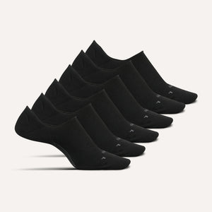 Everyday Men's Ultra Light Invisible 6 Pack - BLACK