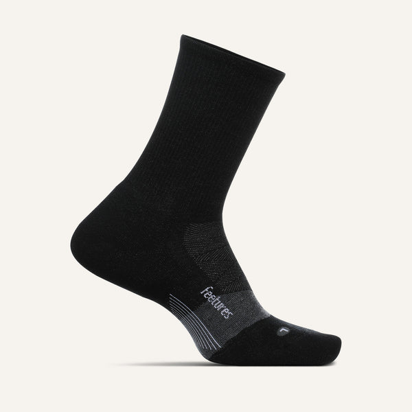 Merino 10 Max Cushion Mini Crew - Black
