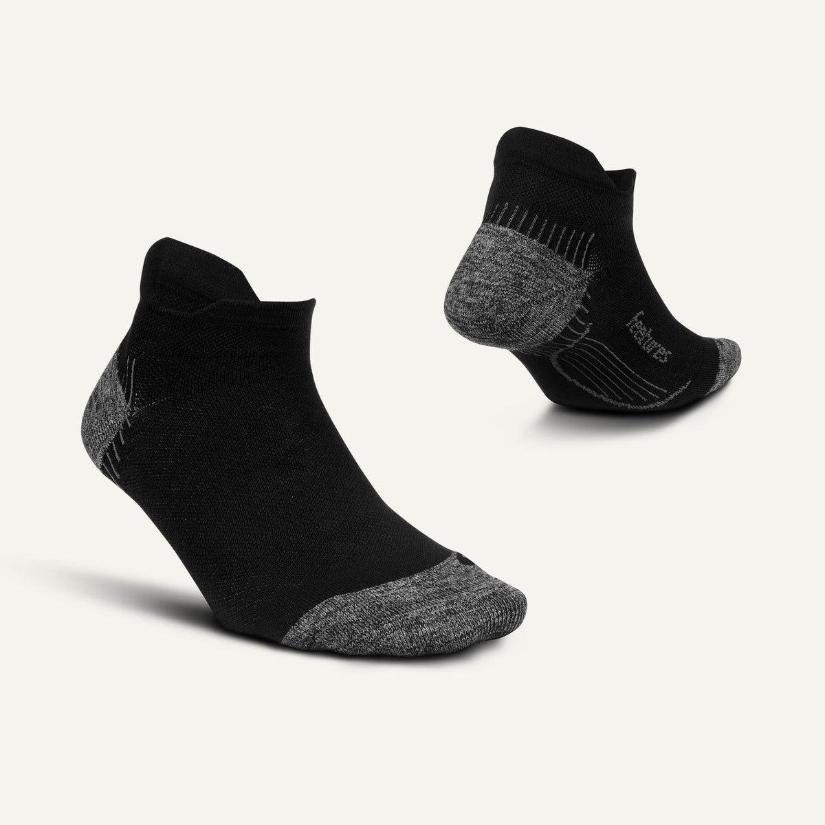 Plantar Fasciitis Relief Sock Ultra Light Tab - Black