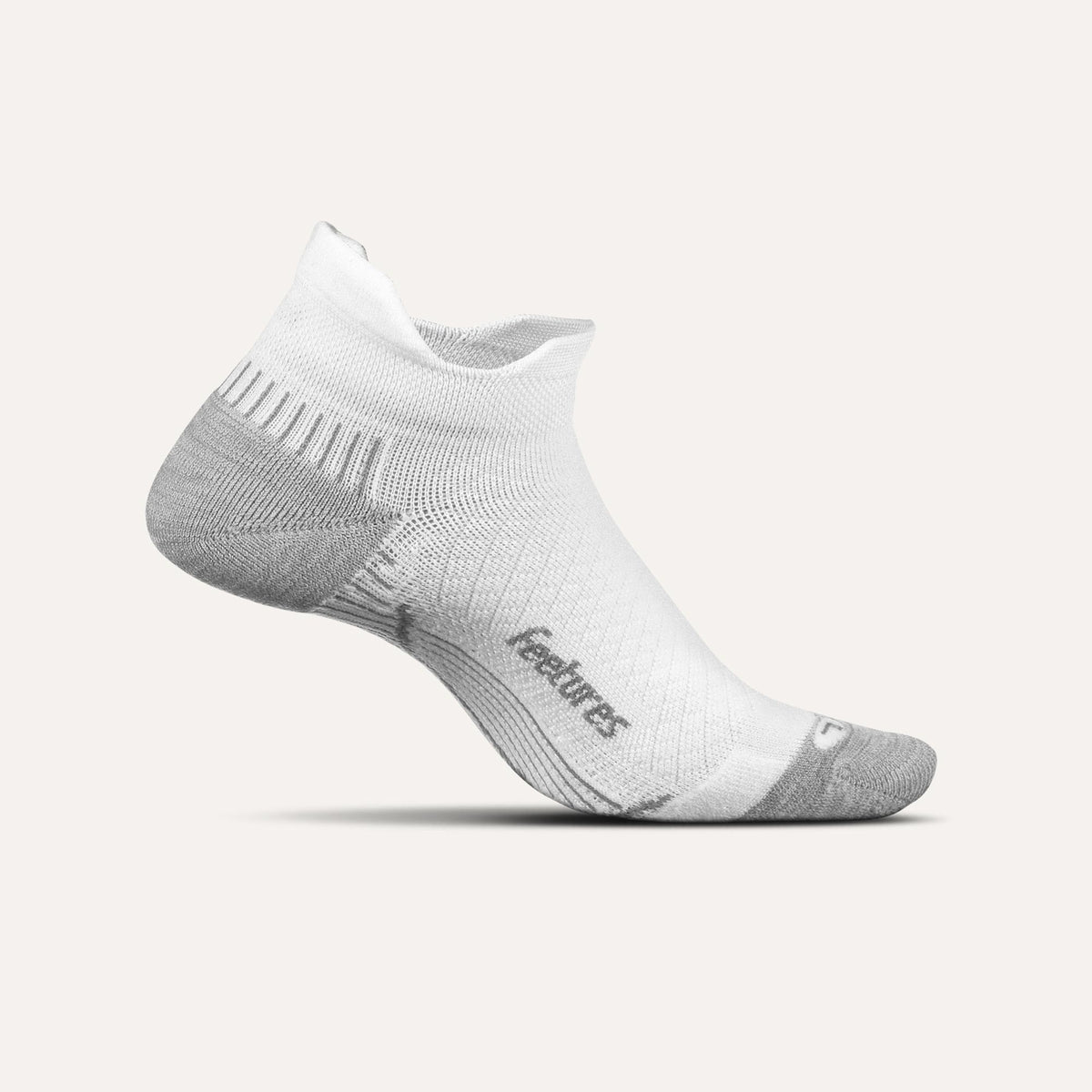 Plantar Fasciitis Relief Sock Ultra Light Tab - White